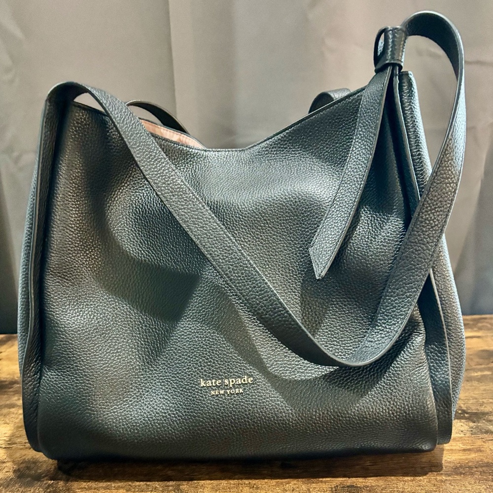 Kate Spade New York Women's Knott Leather Large Shoulder Bag